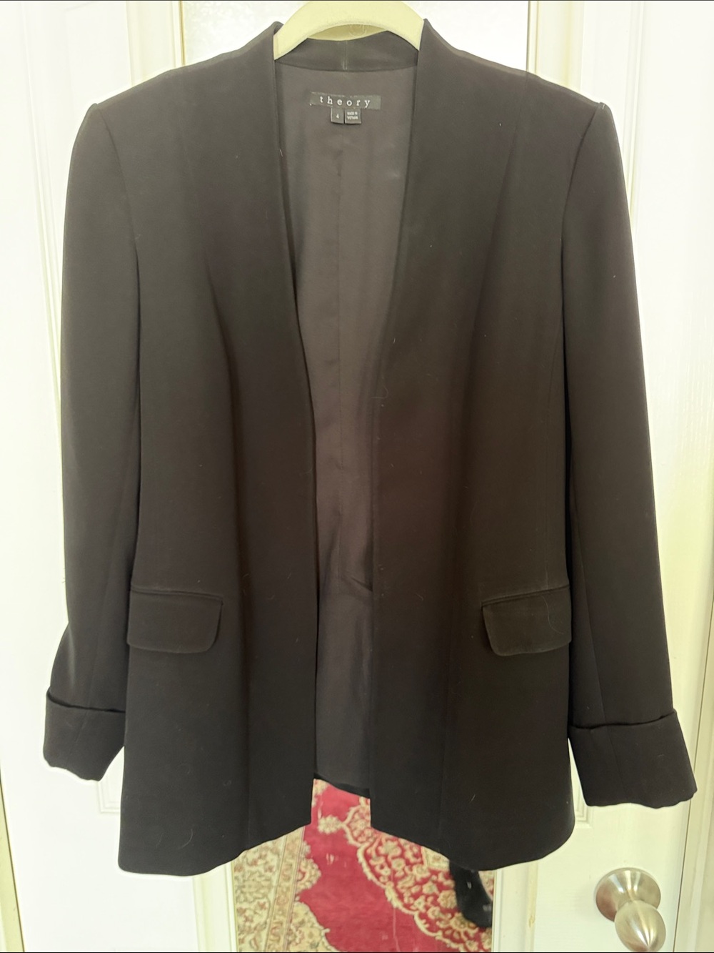 Womens Black Theory Blazer